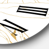 Designart 1 in Quartz Modern/Contemporary Wall Clock