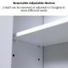 Wooden Bathroom Wall Cabinet Medicine Cupboard White
