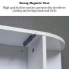 Wooden Bathroom Wall Cabinet Medicine Cupboard White
