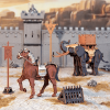 Robotime Rowood Warrior-Horse & Warrior-ELephant 3D Wooden Puzzle Easy Assemble Building Toys Gifts For Kids Xmas TWA01& TWA02